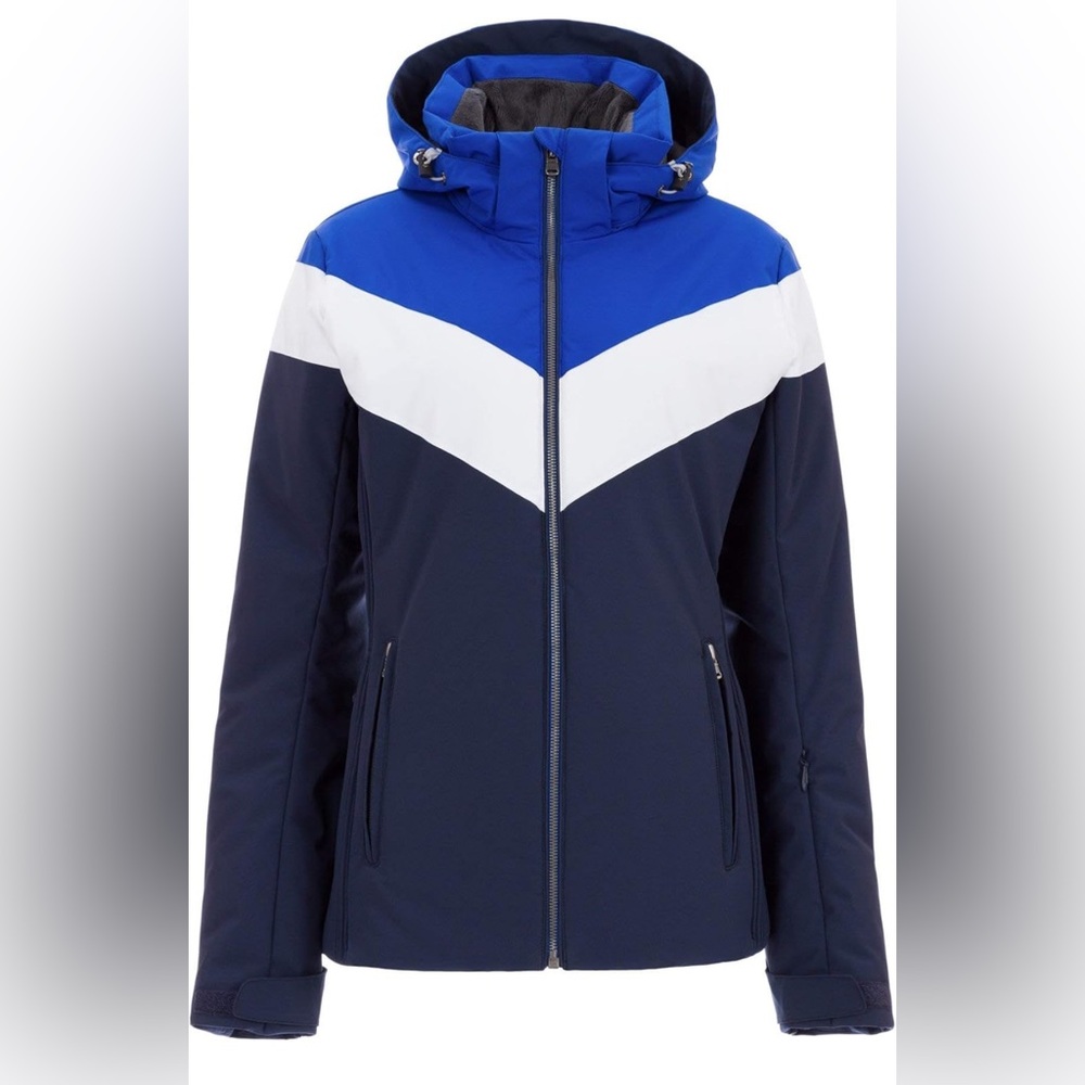 NWT Fera Style Christy Women’s Winter Insulated Ski Jacket 12 Navy Style 1111